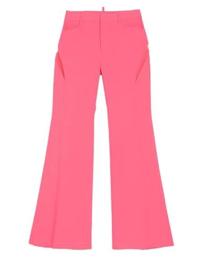 Dsquared2 Woman Pants Fuchsia Size 8 Polyester, Polyurethane In Pink