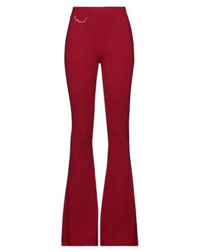 Dsquared2 Woman Pants Garnet Size 2 Polyester In Red