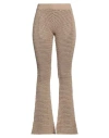 Dsquared2 Woman Pants Light Brown Size M Cotton In Beige