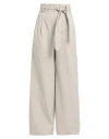 Dsquared2 Woman Pants Light Grey Size 6 Cotton In Grey