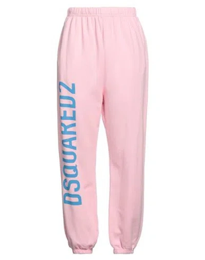 Dsquared2 Woman Pants Light Pink Size S Cotton