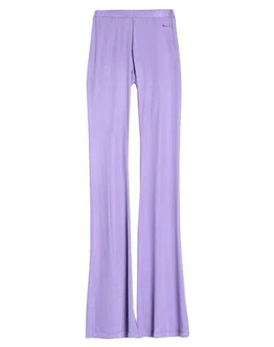 Dsquared2 Woman Pants Lilac Size M Viscose In Purple