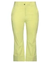 Dsquared2 Woman Pants Lime Green Size 6 Cotton, Elastane In Green