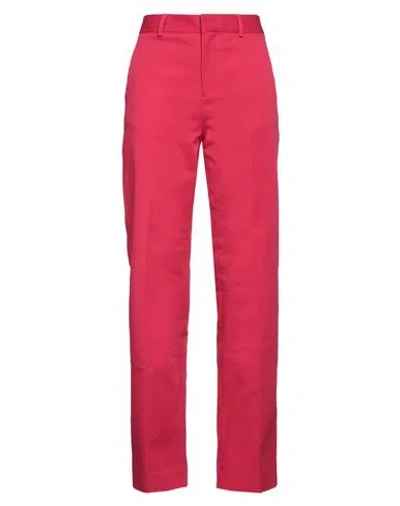Dsquared2 Woman Pants Magenta Size 2 Cotton, Elastane In Pink