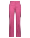 Dsquared2 Woman Pants Magenta Size 6 Polyester, Virgin Wool, Elastane
