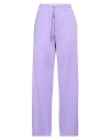 Dsquared2 Woman Pants Mauve Size M Polyester, Cotton In Purple