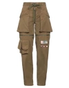 Dsquared2 Woman Pants Military Green Size 6 Cotton