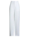Dsquared2 Woman Pants Off White Size 4 Viscose, Elastane In White