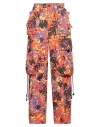 Dsquared2 Woman Pants Orange Size 2 Cotton, Elastane In Orange