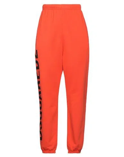 Dsquared2 Woman Pants Orange Size Xl Cotton