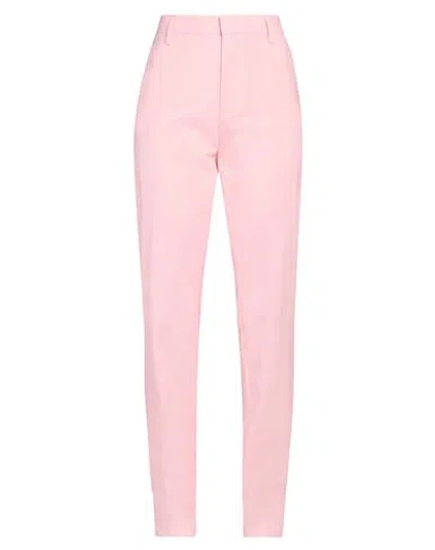 Dsquared2 Woman Pants Pink Size 4 Polyester, Virgin Wool, Elastane