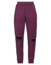 Dsquared2 Woman Pants Purple Size Xs Cotton