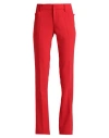 Dsquared2 Woman Pants Red Size 8 Polyester, Polyurethane