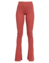 Dsquared2 Woman Pants Rust Size M Virgin Wool In Red