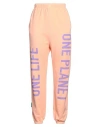 Dsquared2 2 Pockets Lightweight Cotton Joggers With Side Print In Pink