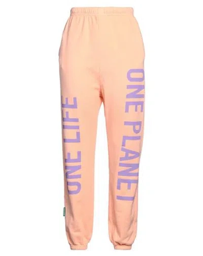 DSQUARED2 DSQUARED2 WOMAN PANTS SALMON PINK SIZE M COTTON