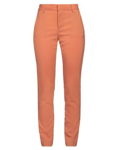 Dsquared2 Woman Pants Tan Size 2 Polyester, Virgin Wool, Elastane In Brown