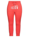 Dsquared2 Woman Pants Tomato Red Size M Cotton