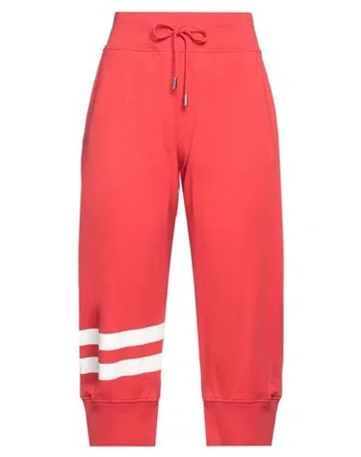 Dsquared2 Woman Pants Tomato Red Size Xs Cotton