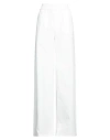 Dsquared2 High-waisted Brushed Cotton Joggers In White