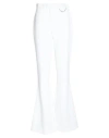 Dsquared2 Woman Pants White Size 8 Polyester