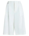 Dsquared2 Woman Pants White Size 8 Polyester, Polyurethane