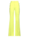 Dsquared2 Woman Pants Yellow Size 4 Polyester, Polyurethane