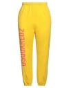 Dsquared2 Woman Pants Ocher Size M Cotton In Yellow
