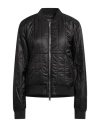 Dsquared2 Woman Puffer Black Size 6 Polyester, Polyamide, Elastane In Black