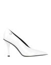 Dsquared2 Woman Pumps White Size 8 Leather