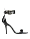 Dsquared2 Dsquared Women Black Leather Sandals In Black