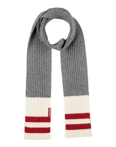 Dsquared2 Woman Scarf Grey Size - Acrylic, Alpaca Wool, Wool