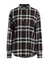 Dsquared2 Woman Shirt Black Size 2 Wool, Viscose In Black