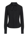 Dsquared2 Corset Cotton Shirt In Black