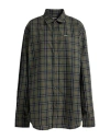 Dsquared2 Woman Shirt Green Size 4 Cotton In Green