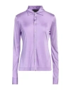 Dsquared2 Woman Shirt Lilac Size S Viscose In Purple