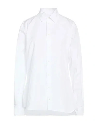 Dsquared2 Woman Shirt White Size 4 Cotton