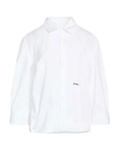 Dsquared2 Woman Shirt White Size 8 Cotton