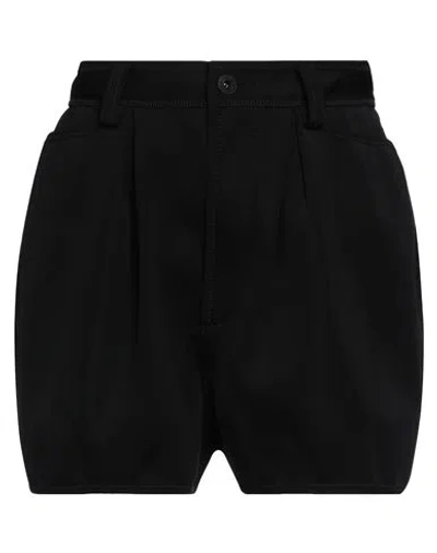 Dsquared2 Woman Shorts & Bermuda Shorts Black Size 2 Polyamide, Elastane, Polyester