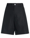 Dsquared2 Woman Shorts & Bermuda Shorts Black Size 6 Cotton