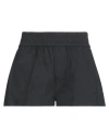 Dsquared2 Woman Shorts & Bermuda Shorts Black Size 8 Cotton, Polyamide