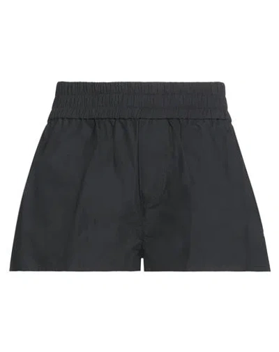 Dsquared2 Woman Shorts & Bermuda Shorts Black Size 8 Cotton, Polyamide