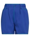 Dsquared2 Woman Shorts & Bermuda Shorts Bright Blue Size 2 Polyamide, Elastane, Polyester In Blue