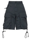 Dsquared2 Woman Shorts & Bermuda Shorts Navy Size 2 Cotton, Elastane In Navy Blue