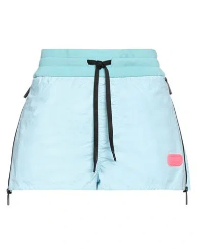 Dsquared2 Woman Shorts & Bermuda Shorts Sky Blue Size 0 Cotton