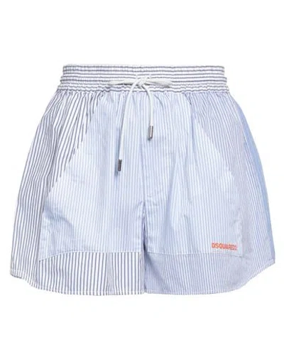 Dsquared2 Woman Shorts & Bermuda Shorts White Size 4 Cotton, Polyester