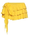 Dsquared2 Woman Shorts & Bermuda Shorts Yellow Size 2 Acetate, Silk