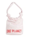 Dsquared2 Woman Shoulder Bag Light Pink Size - Textile Fibers In Pink