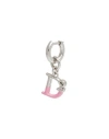 Dsquared2 Woman Single Earring Pink Size - Metal In Pink