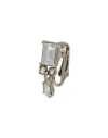 Dsquared2 Woman Single Earring Silver Size - Metal In Silver